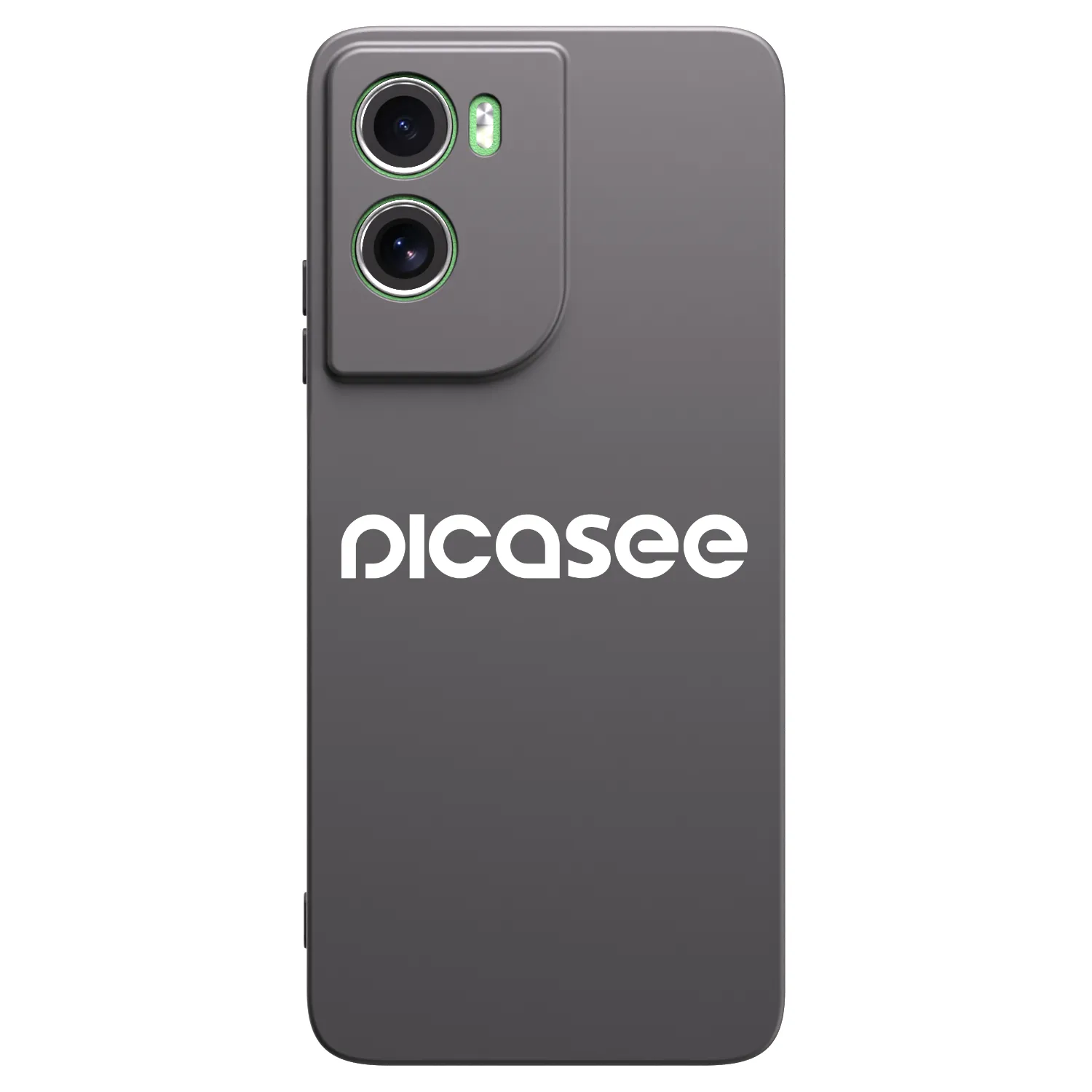 Picasee Μαύρη θήκη σιλικόνης για Motorola Moto G06 - Picasee - new logo - white