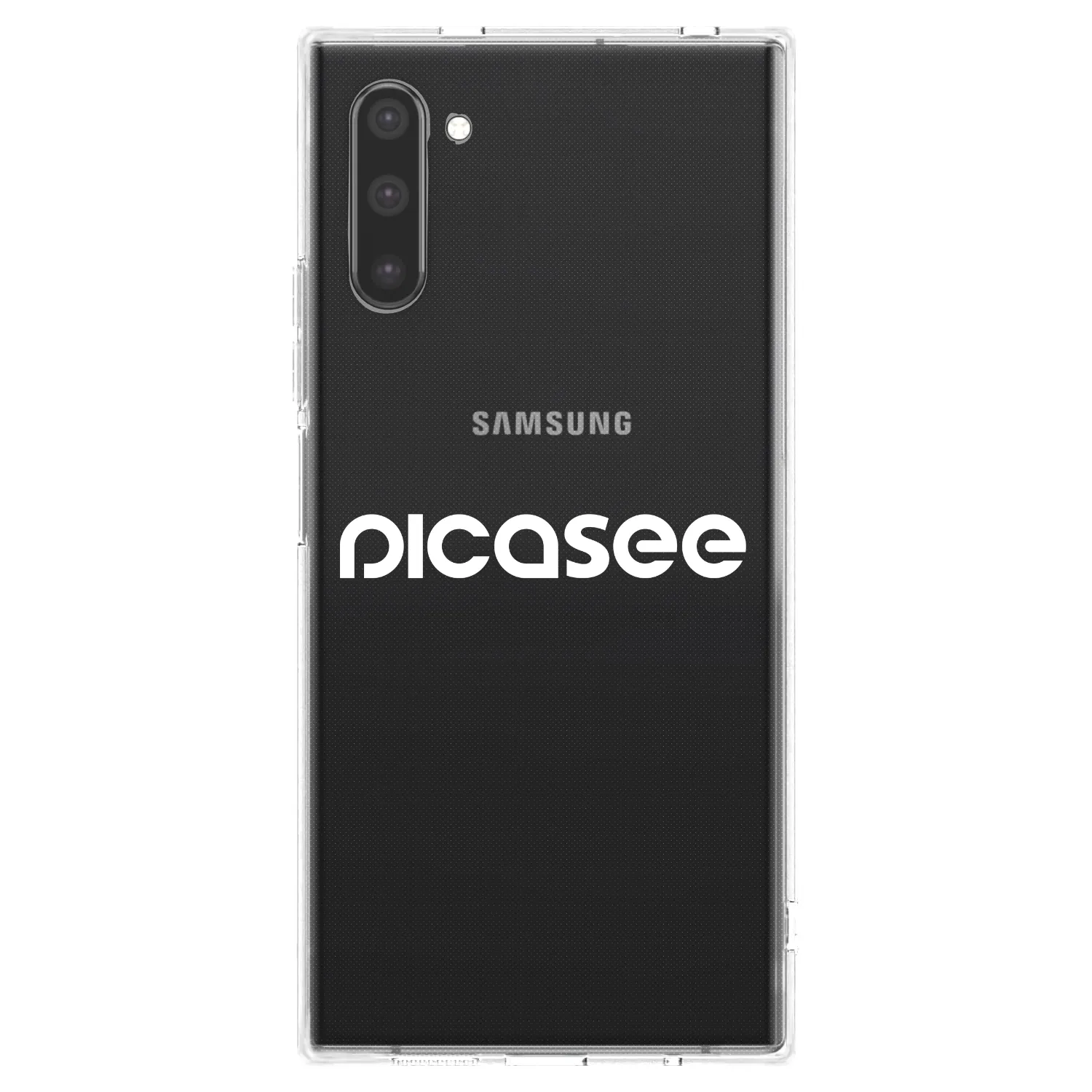 Picasee διαφανής θήκη σιλικόνης Samsung Galaxy Note 10 N970F - Picasee - new logo - white