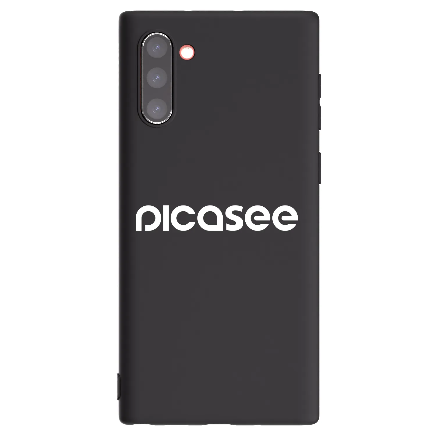 Picasee Μαύρη θήκη σιλικόνης για Samsung Galaxy Note 10 N970F - Picasee - new logo - white
