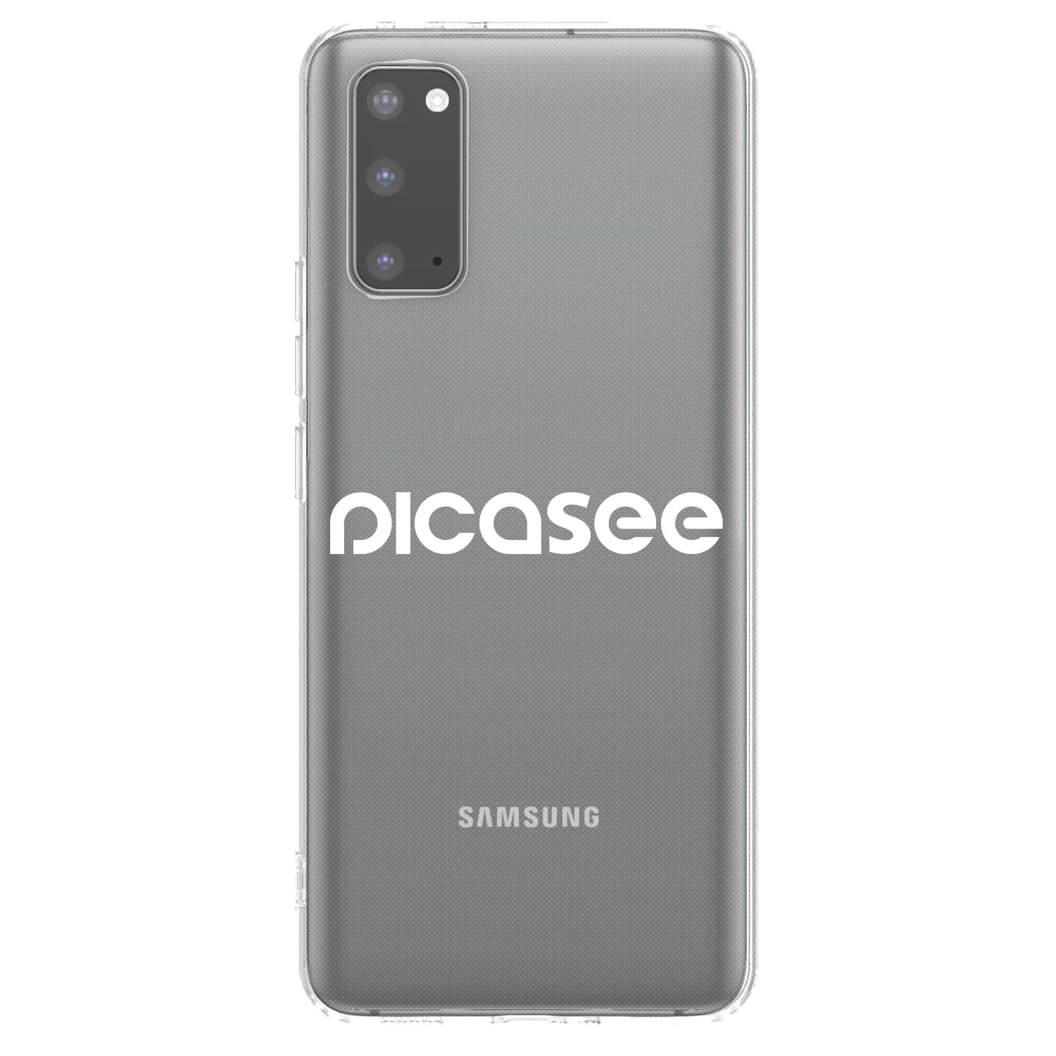 Picasee διαφανής θήκη σιλικόνης Samsung Galaxy S20 G980F - Picasee - new logo - white