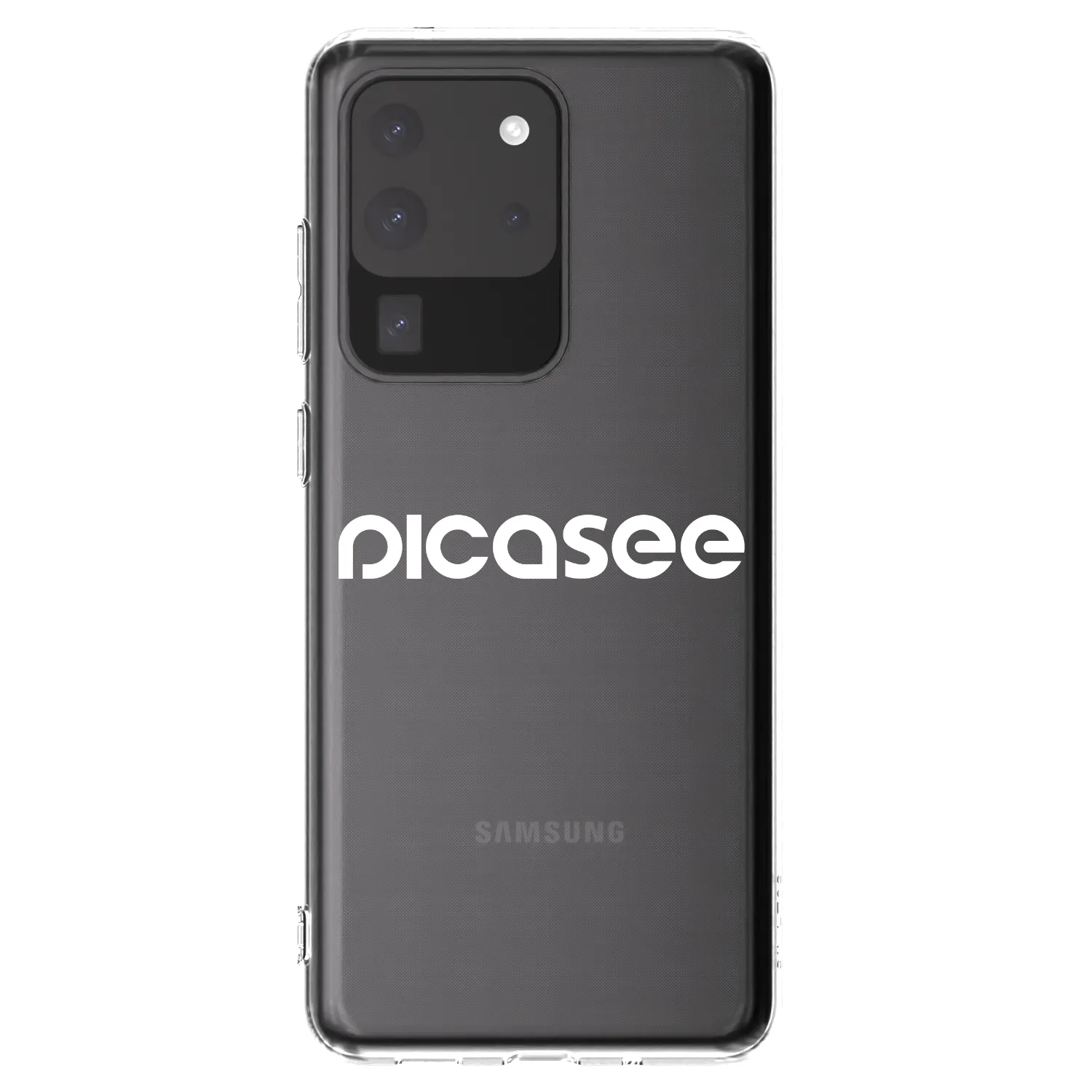 Picasee διαφανής θήκη σιλικόνης Samsung Galaxy S20 Ultra 5G G988F - Picasee - new logo - white