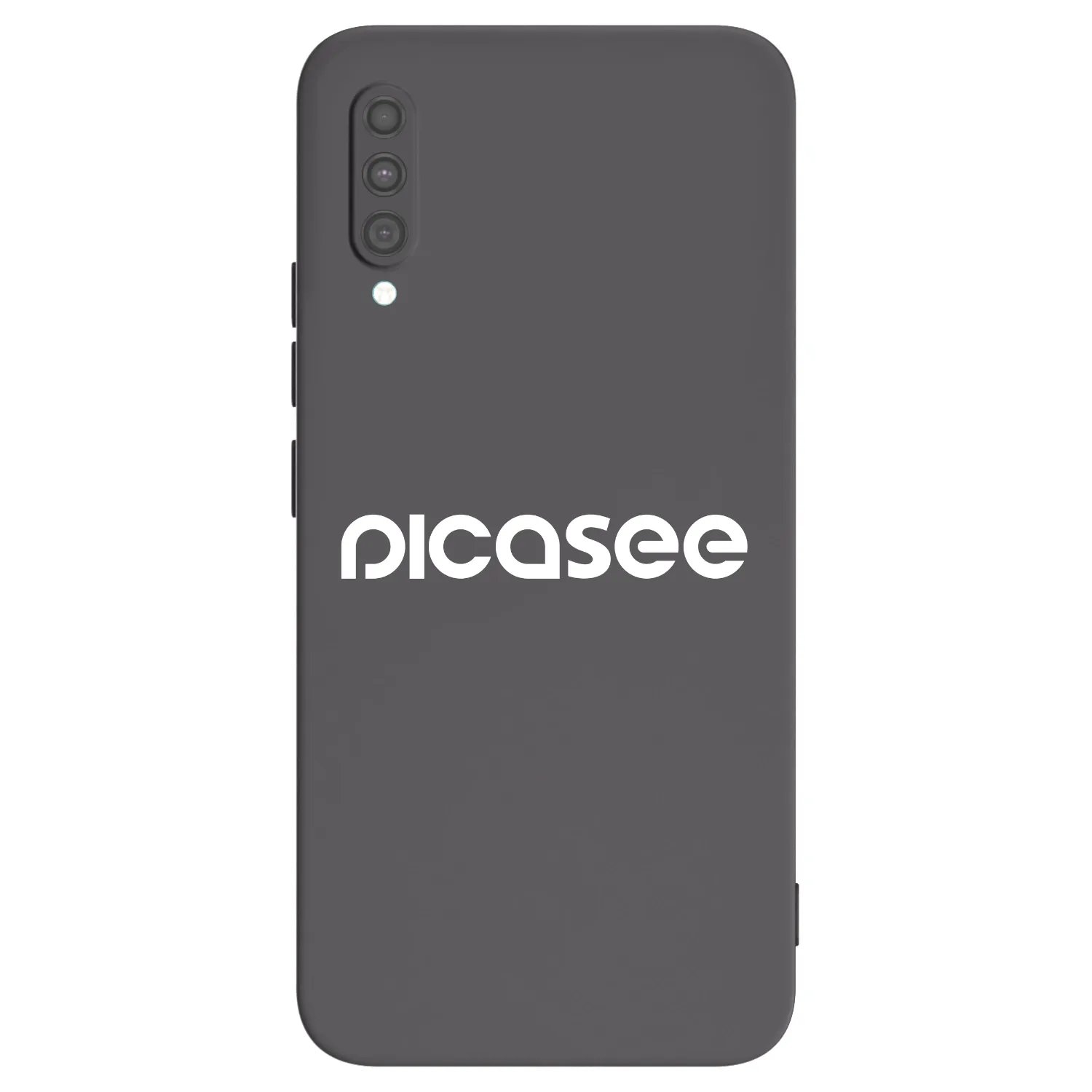 Picasee Μαύρη θήκη σιλικόνης για Samsung Galaxy A30s A307F - Picasee - new logo - white