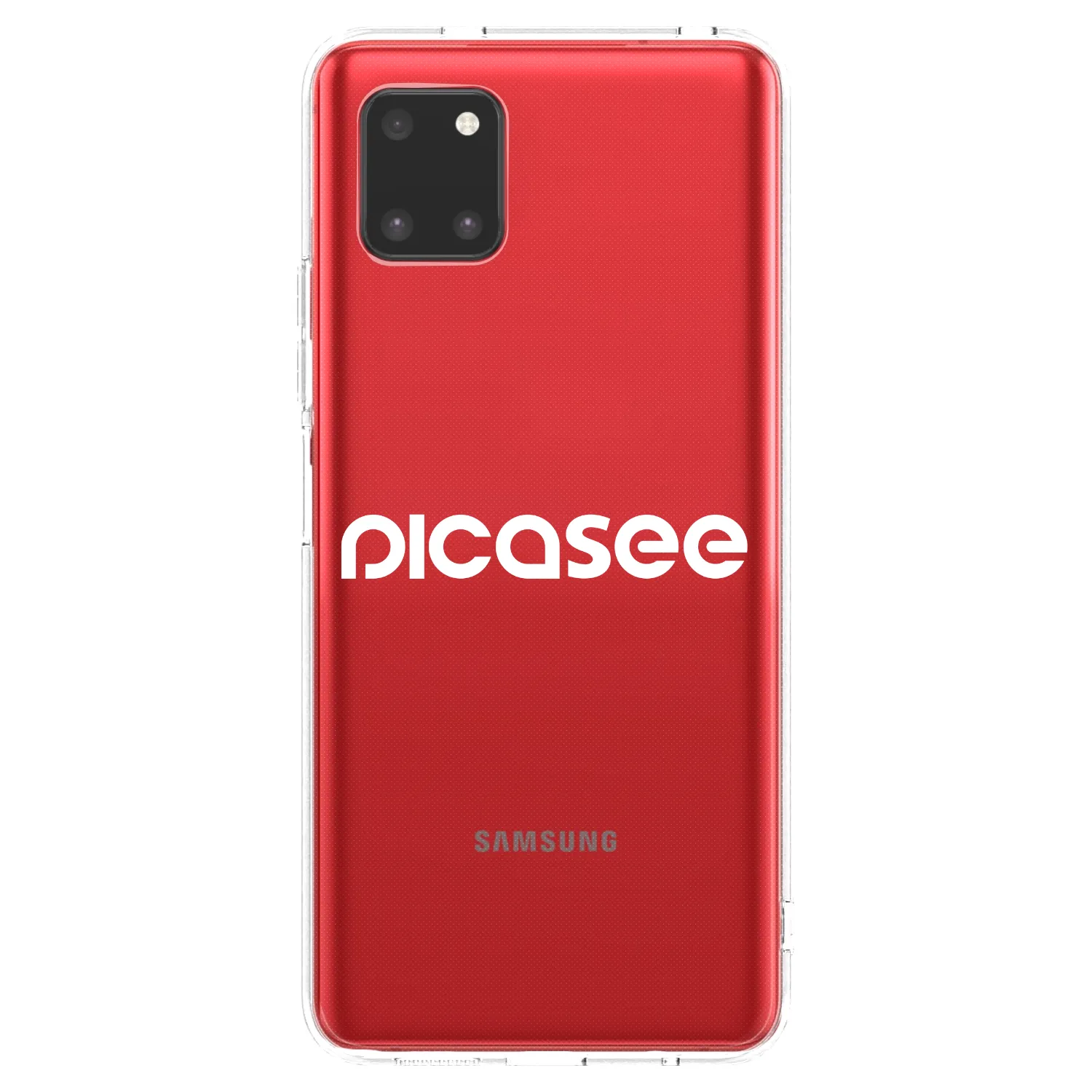 Picasee διαφανής θήκη σιλικόνης Samsung Galaxy Note 10 Lite N770F - Picasee - new logo - white