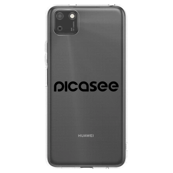 Picasee διαφανής θήκη σιλικόνης Huawei Y5P - Picasee - new logo - black