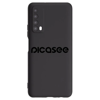 Picasee Μαύρη θήκη σιλικόνης για Huawei P Smart 2021 - Picasee - new logo - black