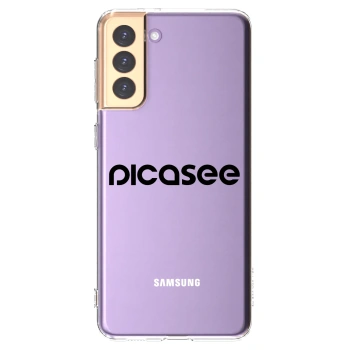 Picasee διαφανής θήκη σιλικόνης Samsung Galaxy S21+ 5G G996F - Picasee - new logo - black
