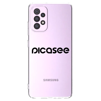 Picasee διαφανής θήκη σιλικόνης Samsung Galaxy A32 5G A326B - Picasee - new logo - black