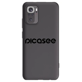 Picasee Μαύρη θήκη σιλικόνης για Xiaomi Redmi Note 10S - Picasee - new logo - black