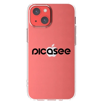 Picasee διαφανής θήκη σιλικόνης Apple iPhone 13 mini - Picasee - new logo - black