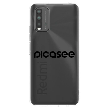Picasee Μαύρη θήκη σιλικόνης για Xiaomi Redmi 9T - Picasee - new logo - black