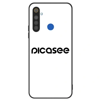 Θήκη για Realme 5 - Picasee - new logo - black