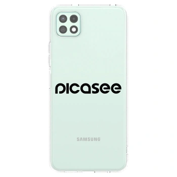 Picasee διαφανής θήκη σιλικόνης Samsung Galaxy A22 A226B 5G - Picasee - new logo - black