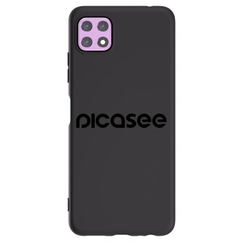 Picasee Μαύρη θήκη σιλικόνης για Samsung Galaxy A22 A226B 5G - Picasee - new logo - black
