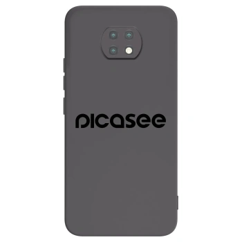 Picasee Μαύρη θήκη σιλικόνης για Xiaomi Redmi Note 9T - Picasee - new logo - black