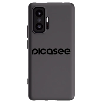 Picasee Μαύρη θήκη σιλικόνης για Xiaomi 11T Pro - Picasee - new logo - black