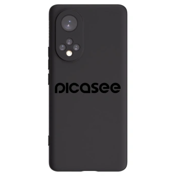 Picasee Μαύρη θήκη σιλικόνης για Honor 50 5G - Picasee - new logo - black