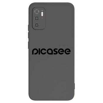 Picasee Μαύρη θήκη σιλικόνης για Xiaomi Poco M3 Pro 5G - Picasee - new logo - black