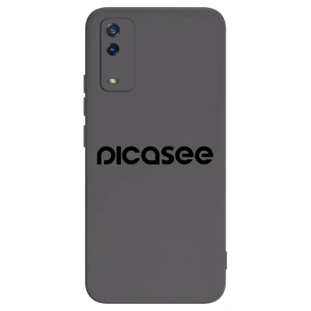 Picasee Μαύρη θήκη σιλικόνης για Vivo Y11s - Picasee - new logo - black