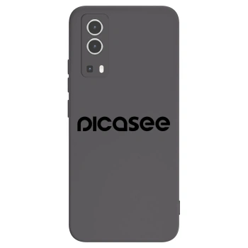 Picasee Μαύρη θήκη σιλικόνης για Vivo Y72 5G - Picasee - new logo - black