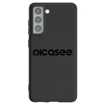 Picasee Μαύρη θήκη σιλικόνης για Samsung Galaxy S21 FE 5G - Picasee - new logo - black
