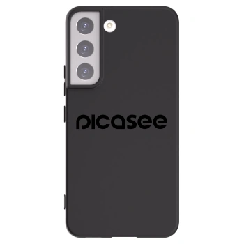 Picasee Μαύρη θήκη σιλικόνης για Samsung Galaxy S22 5G - Picasee - new logo - black
