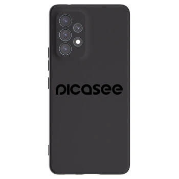 Picasee Μαύρη θήκη σιλικόνης για Samsung Galaxy A53 5G A536 - Picasee - new logo - black