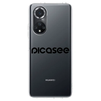 Picasee διαφανής θήκη σιλικόνης Huawei Nova 9 SE - Picasee - new logo - black