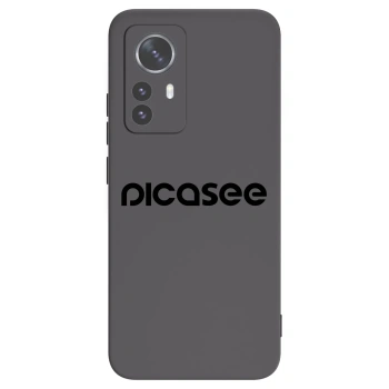 Picasee Μαύρη θήκη σιλικόνης για Xiaomi 12 Pro - Picasee - new logo - black
