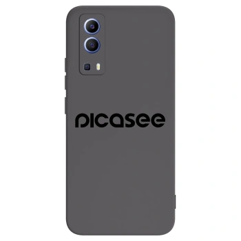 Picasee Μαύρη θήκη σιλικόνης για Vivo Y52 5G - Picasee - new logo - black