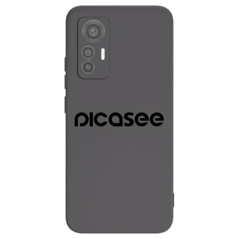 Picasee Μαύρη θήκη σιλικόνης για Xiaomi 12 Lite - Picasee - new logo - black