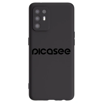 Picasee Μαύρη θήκη σιλικόνης για OPPO A94 5G - Picasee - new logo - black