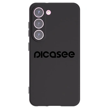 Picasee Μαύρη θήκη σιλικόνης για Samsung Galaxy S23 5G - Picasee - new logo - black