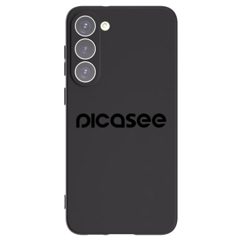 Picasee Μαύρη θήκη σιλικόνης για Samsung Galaxy S23+ 5G - Picasee - new logo - black