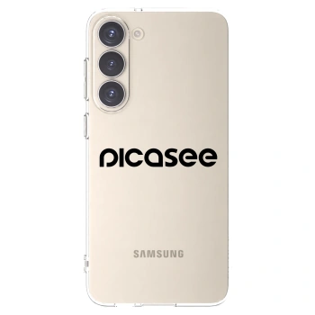 Picasee διαφανής θήκη σιλικόνης Samsung Galaxy S23+ 5G - Picasee - new logo - black