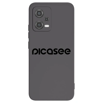 Picasee Μαύρη θήκη σιλικόνης για Xiaomi Poco X5 - Picasee - new logo - black