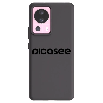 Picasee Μαύρη θήκη σιλικόνης για Xiaomi 13 Lite - Picasee - new logo - black