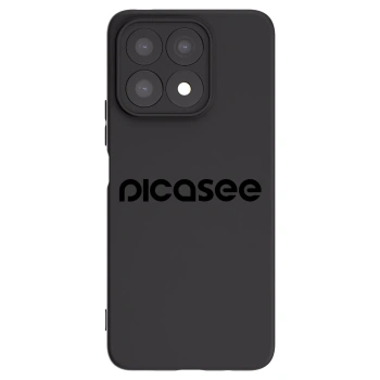 Picasee Μαύρη θήκη σιλικόνης για Honor X8a - Picasee - new logo - black