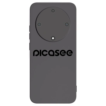 Picasee Μαύρη θήκη σιλικόνης για Honor Magic5 Lite 5G - Picasee - new logo - black