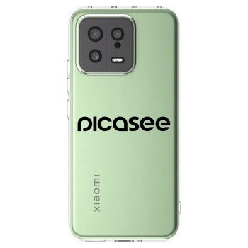 Picasee διαφανής θήκη σιλικόνης Xiaomi 13 - Picasee - new logo - black