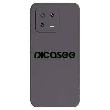 Picasee Μαύρη θήκη σιλικόνης για Xiaomi 13 Pro - Picasee - new logo - black