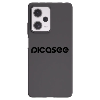Picasee Μαύρη θήκη σιλικόνης για Xiaomi Redmi Note 12 Pro+ 5G - Picasee - new logo - black