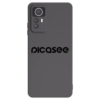 Picasee Μαύρη θήκη σιλικόνης για Xiaomi Redmi Note 12S - Picasee - new logo - black