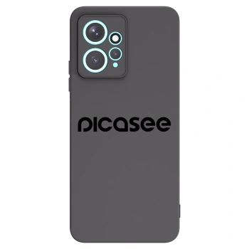 Picasee Μαύρη θήκη σιλικόνης για Xiaomi Redmi Note 12 4G - Picasee - new logo - black