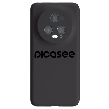 Picasee Μαύρη θήκη σιλικόνης για Honor Magic5 Pro - Picasee - new logo - black
