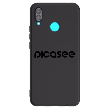 Picasee Μαύρη θήκη σιλικόνης για Huawei Nova 3 - Picasee - new logo - black