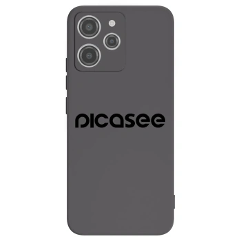 Picasee Μαύρη θήκη σιλικόνης για Xiaomi Redmi 12 4G - Picasee - new logo - black