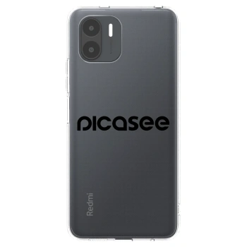 Picasee διαφανής θήκη σιλικόνης Xiaomi Redmi A2 - Picasee - new logo - black