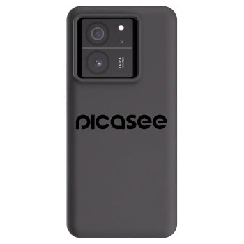 Picasee Μαύρη θήκη σιλικόνης για Xiaomi 13T - Picasee - new logo - black