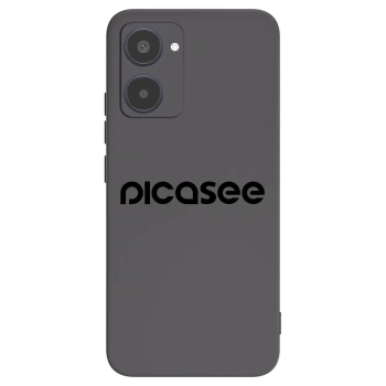 Picasee Μαύρη θήκη σιλικόνης για Realme 10 4G - Picasee - new logo - black