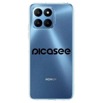 Picasee διαφανής θήκη σιλικόνης Honor 70 Lite - Picasee - new logo - black